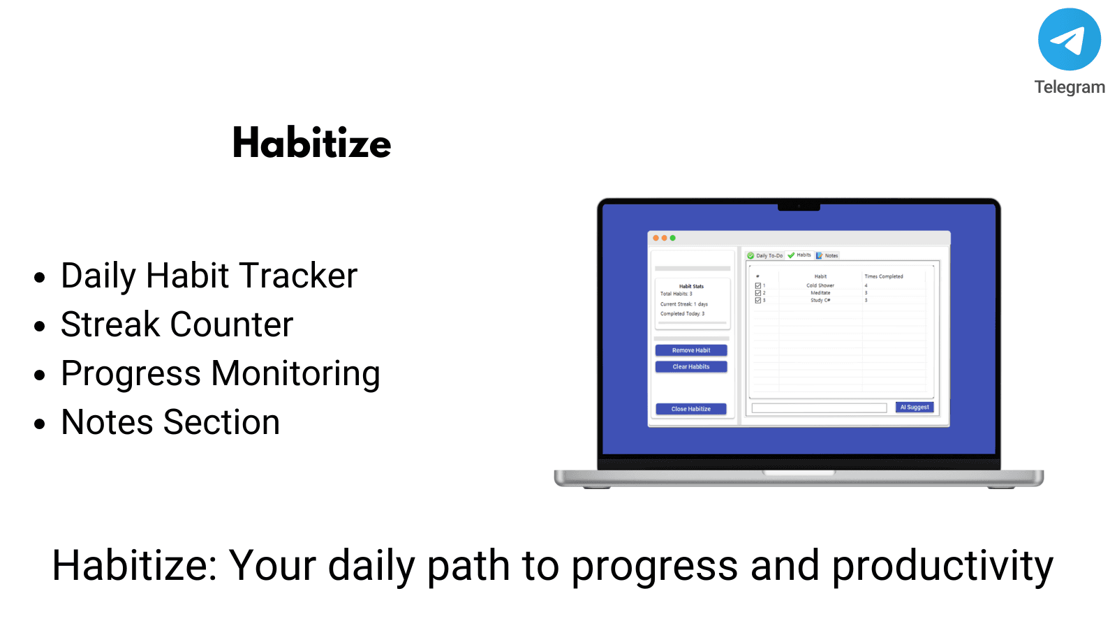 Habitize screenshot 1