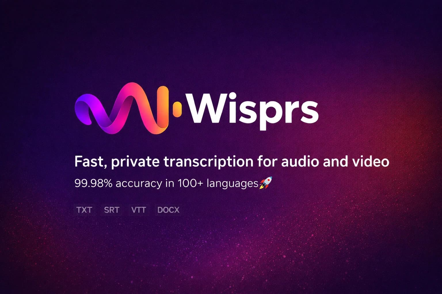 Wisprs screenshot 1
