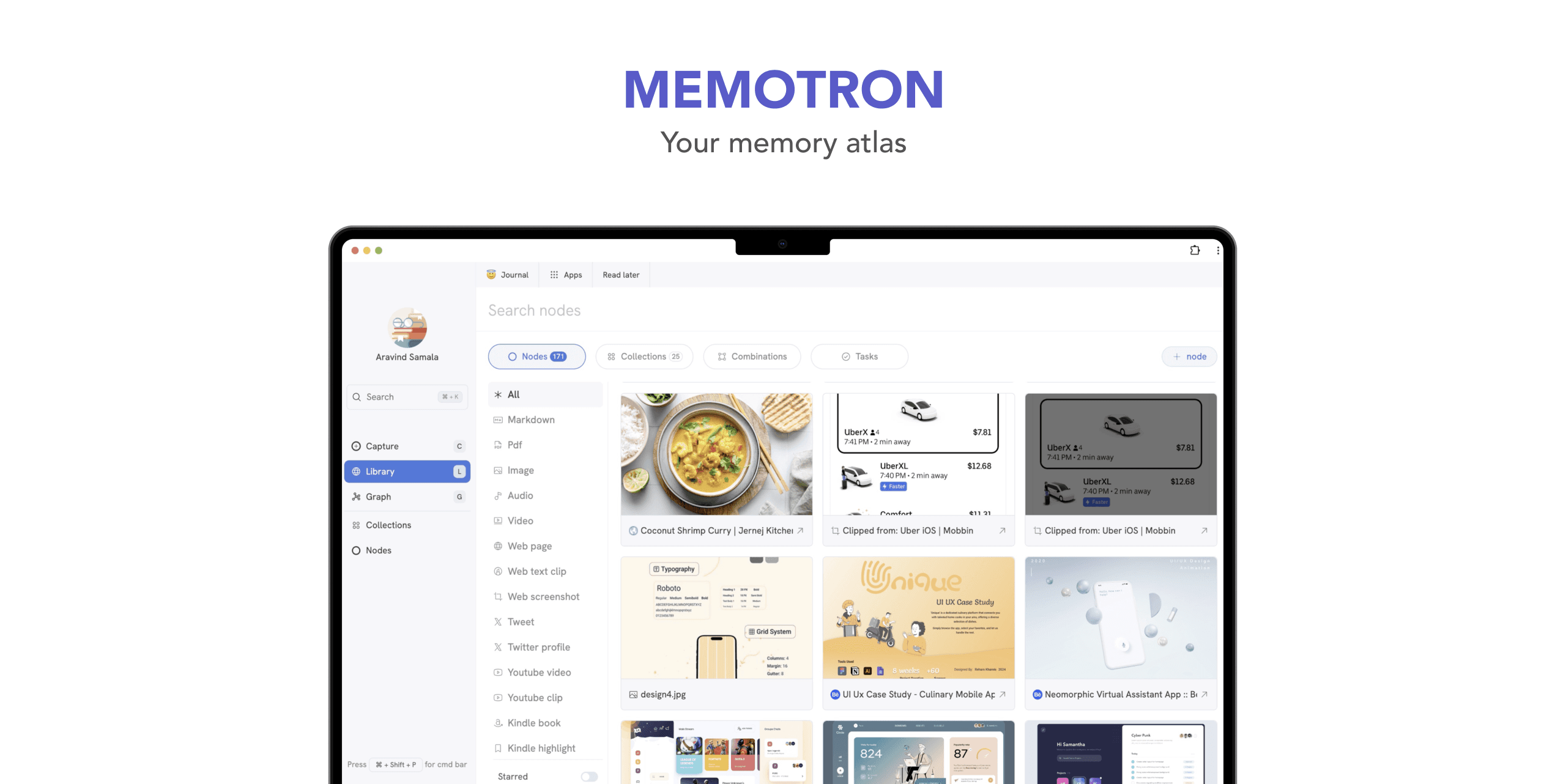 Memotron screenshot 1
