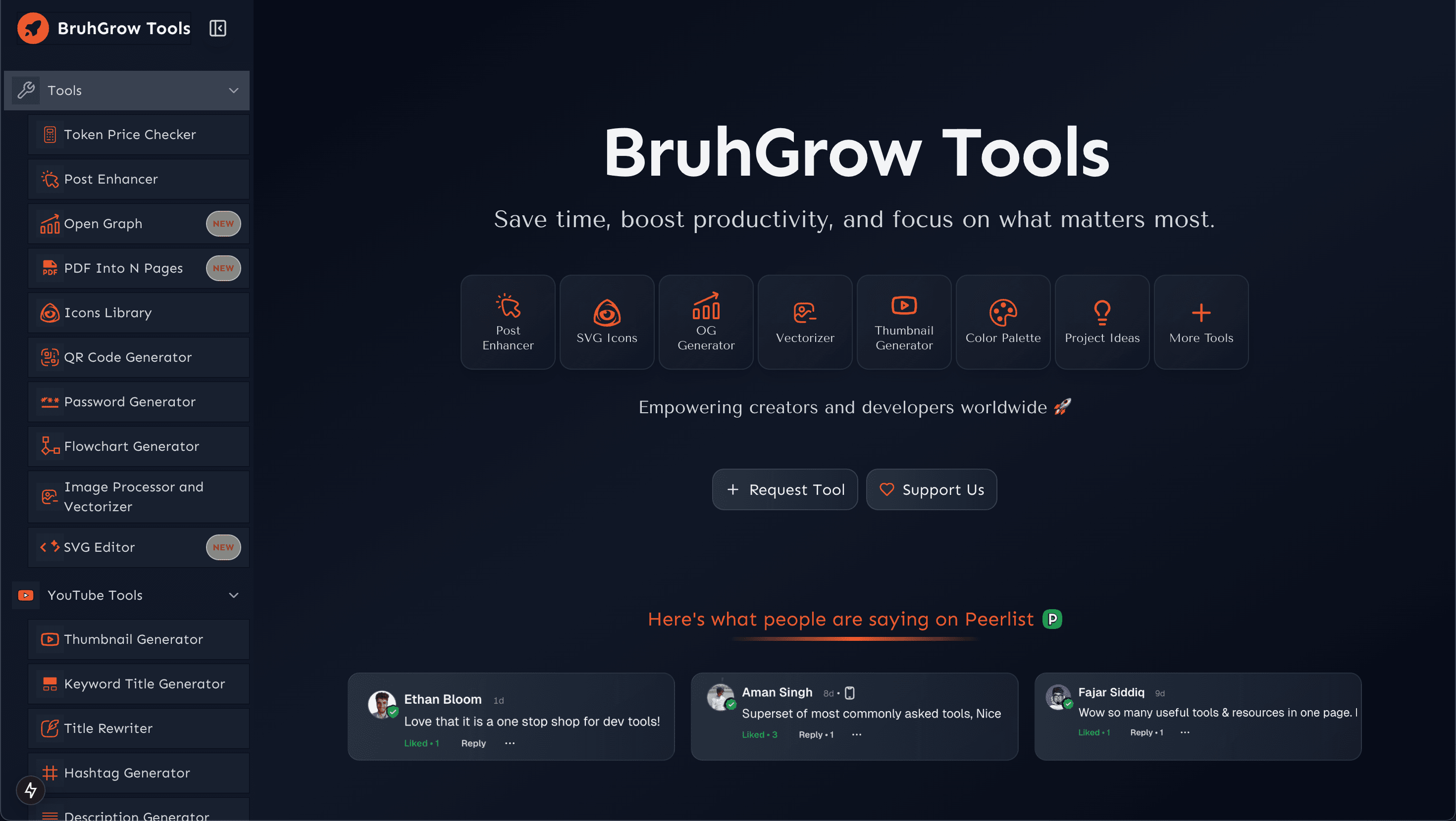BruhGrow Tools screenshot 1