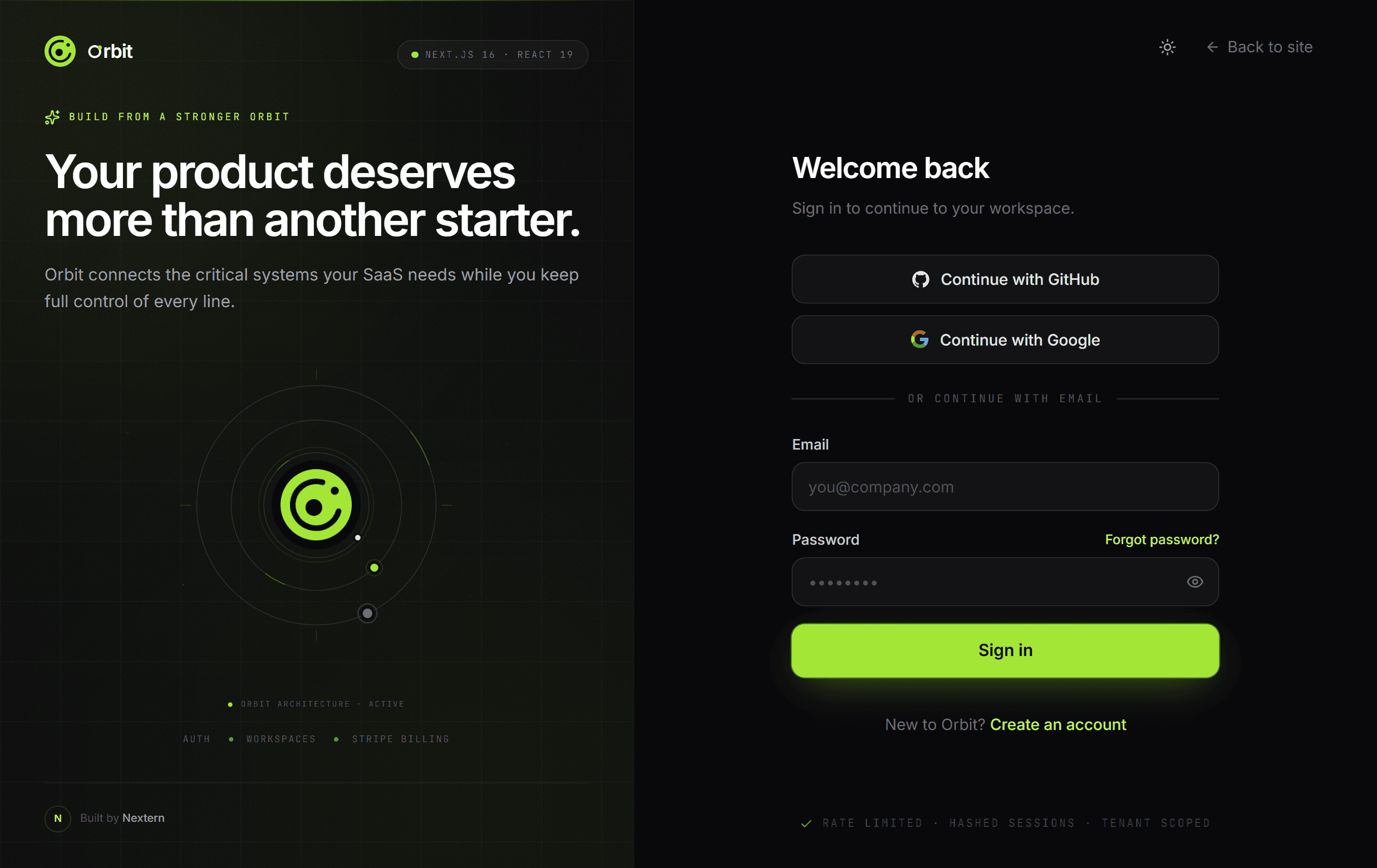 Orbit screenshot 1