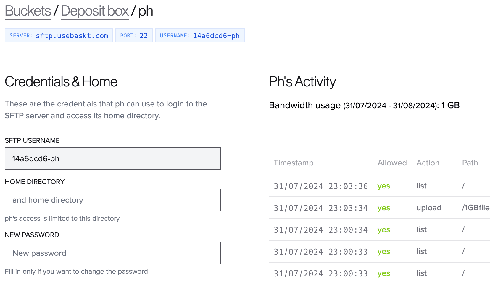 Baskt screenshot 1