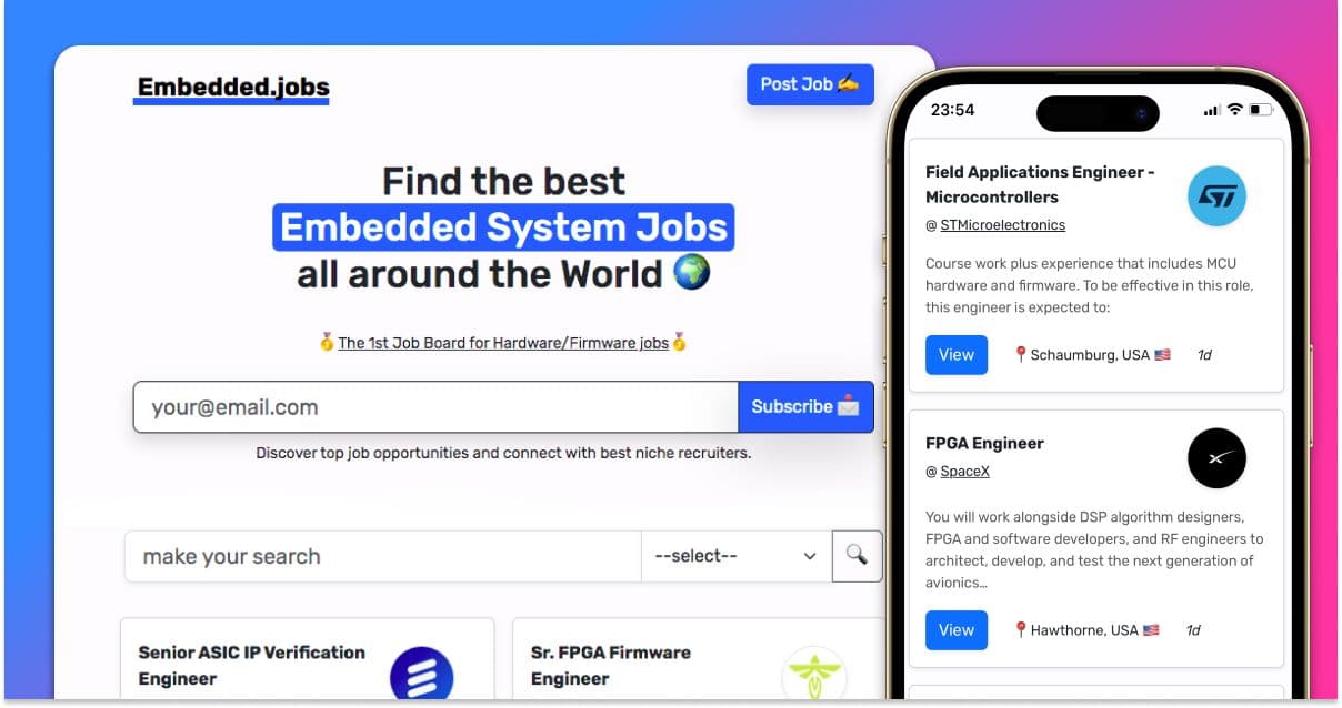 EmbeddedJobs screenshot 1