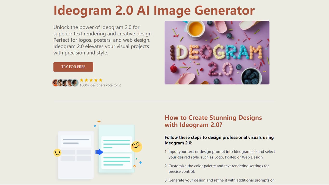 Ideogram 2.0 AI Image Generator screenshot 1