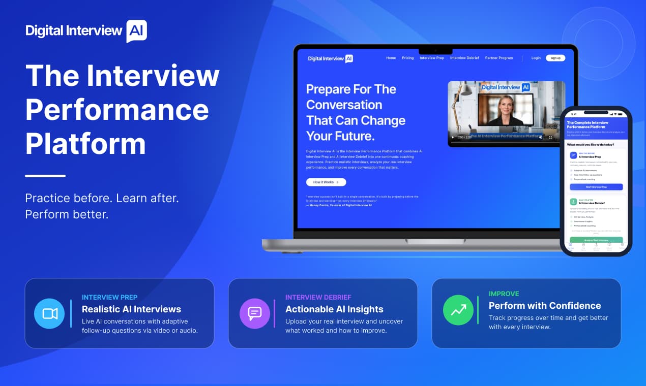 Digital Interview AI screenshot 1