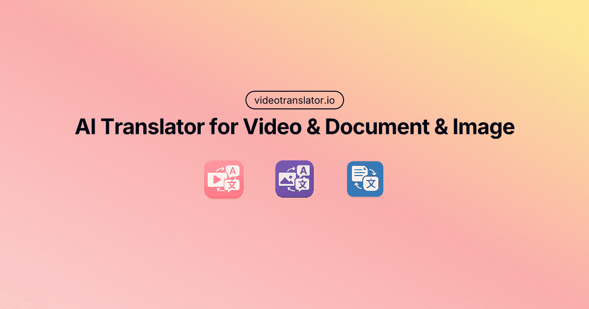 VideoTranslator screenshot 1