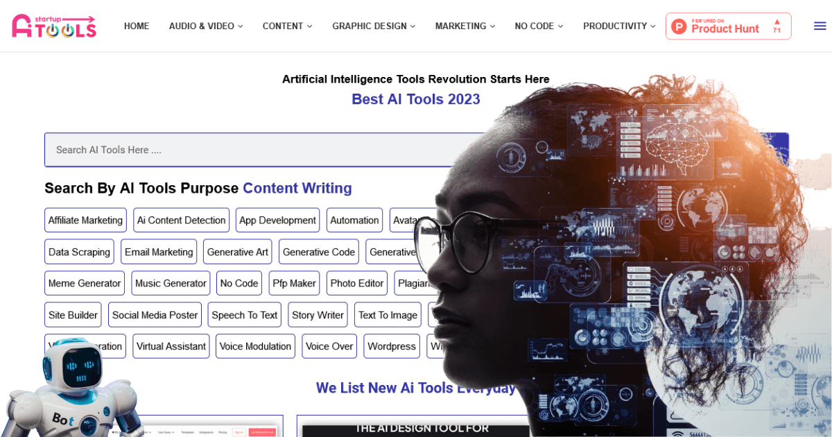 Startup Ai Tools screenshot 1