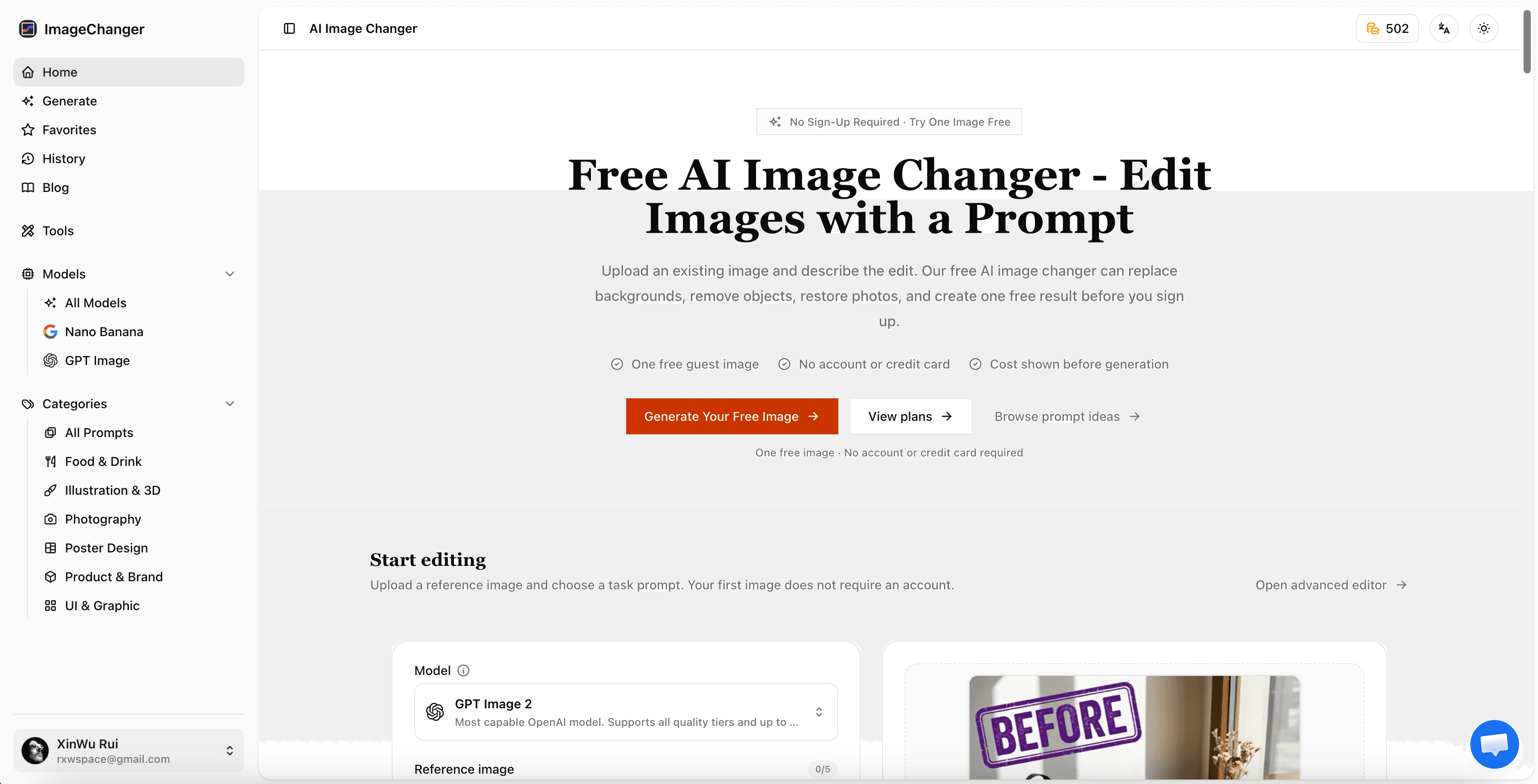 ImageChanger screenshot 1