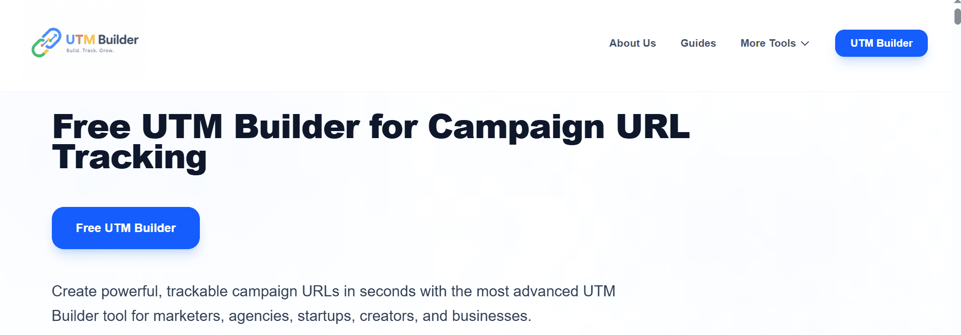 UTMBuilder screenshot 1