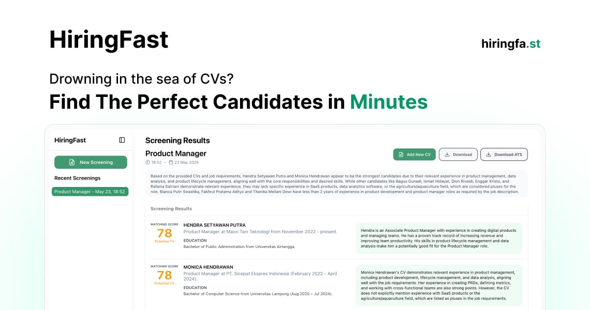 HiringFast screenshot 1