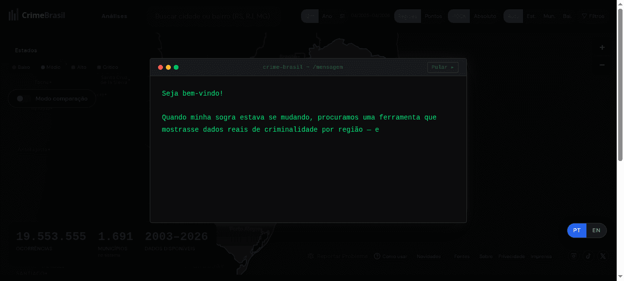 Crime Brasil screenshot 1