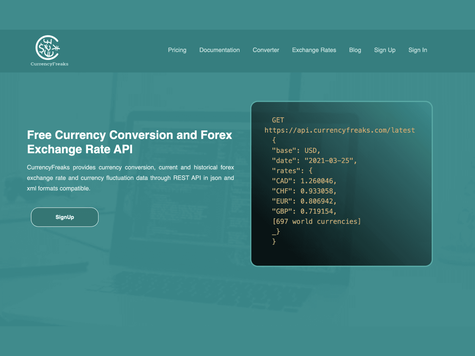 CurrencyFreaks screenshot 1