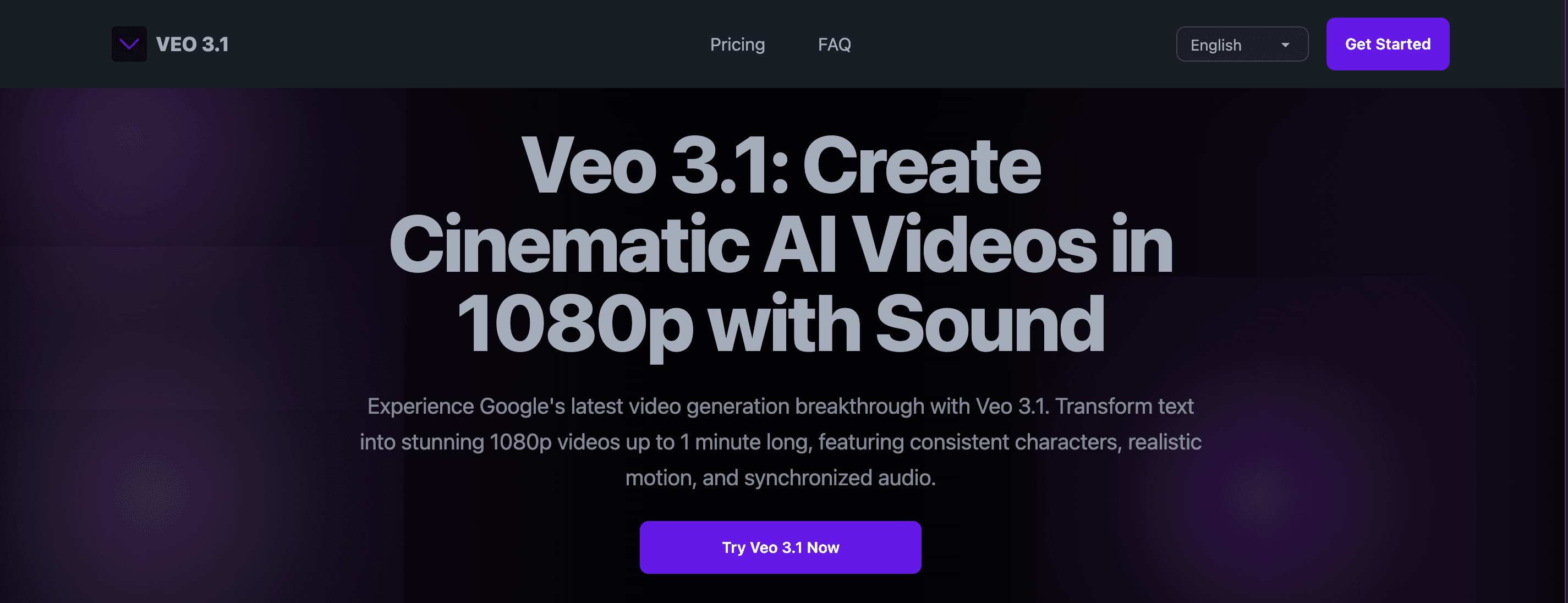 VEO 3.1 - AI Video Generator screenshot 1