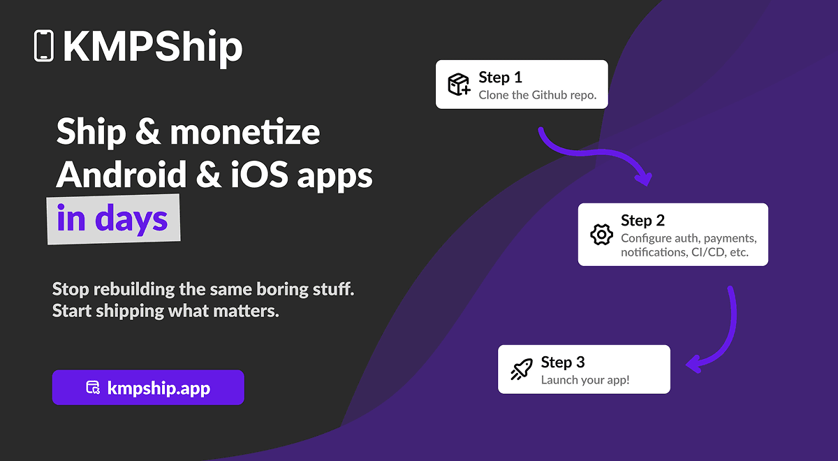 KMPShip: Build mobile apps fast screenshot 1