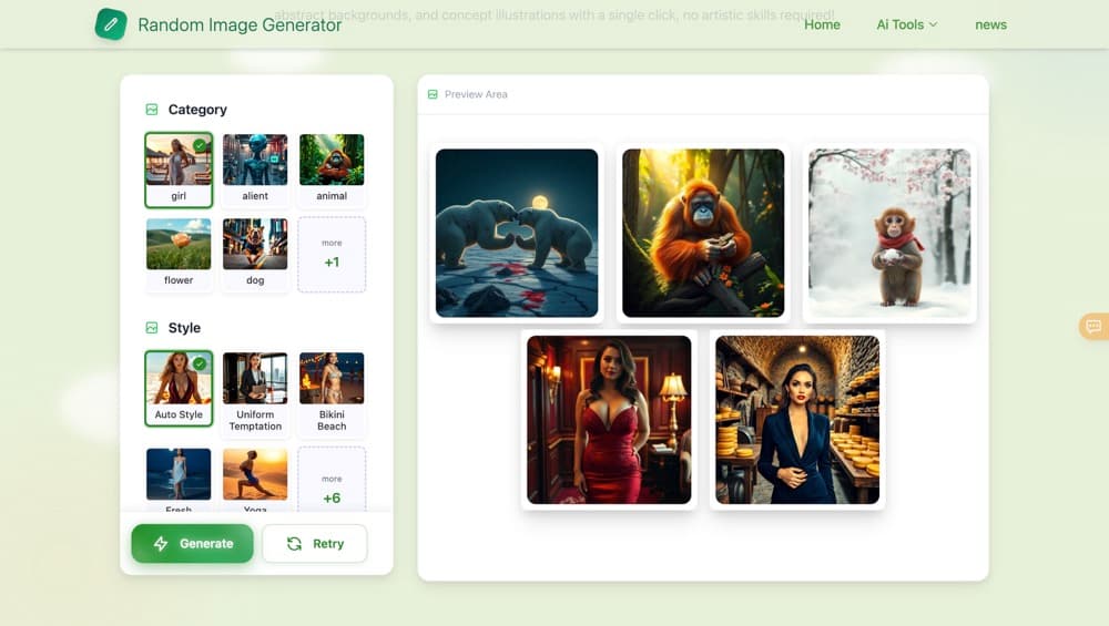 Random Image Generator screenshot 1