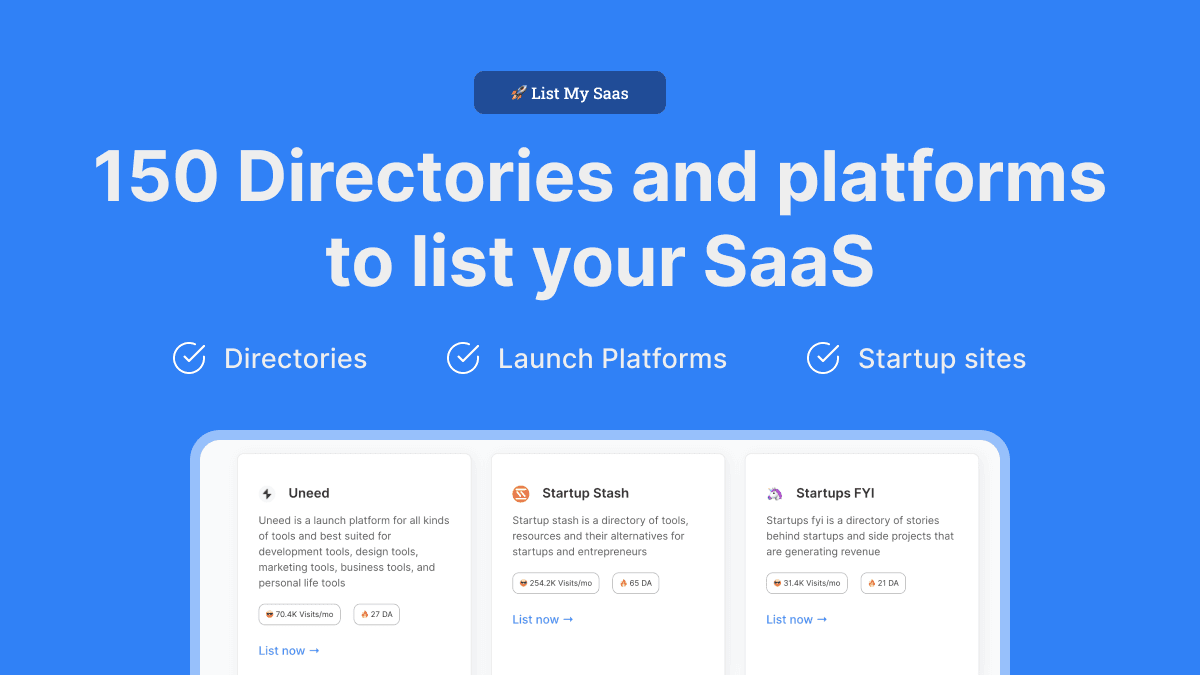 List My SaaS screenshot 1
