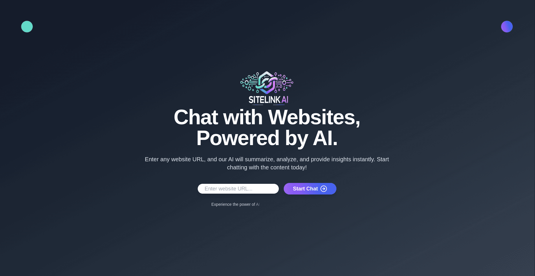 Site Link AI screenshot 1