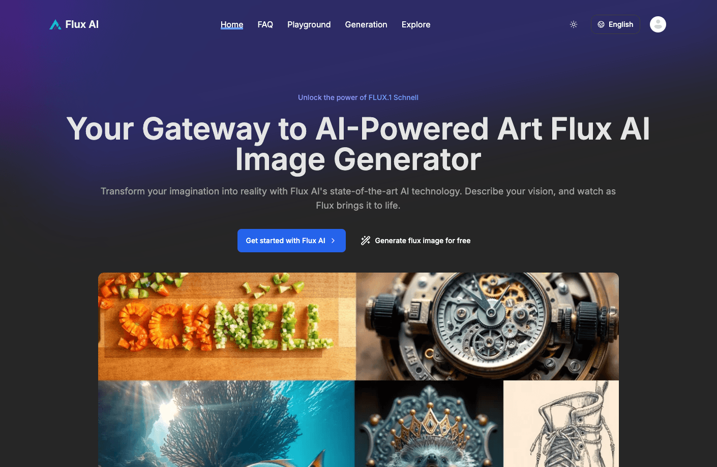 flux ai image generator screenshot 1