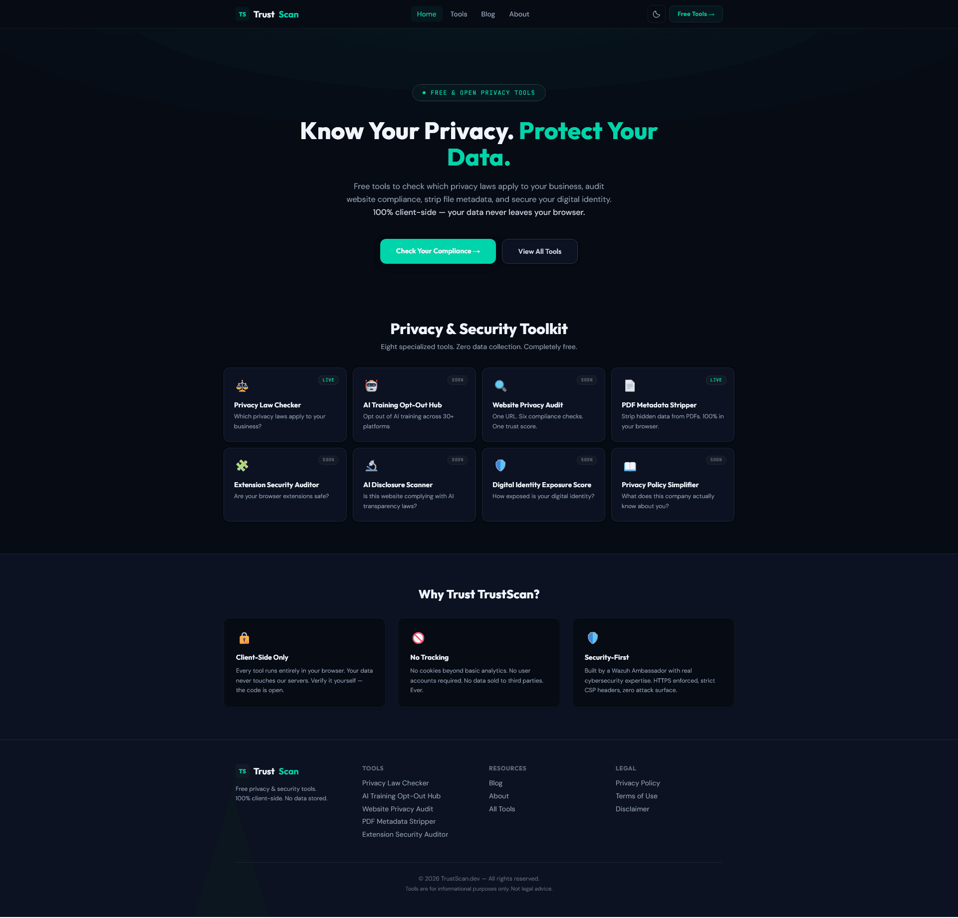TrustScan screenshot 1