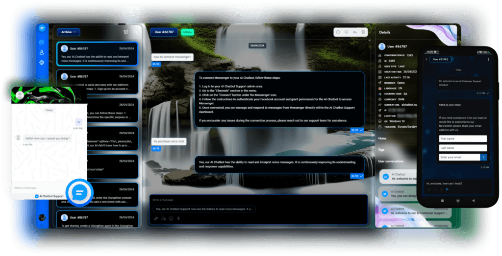 AI Chatbot Support screenshot 1