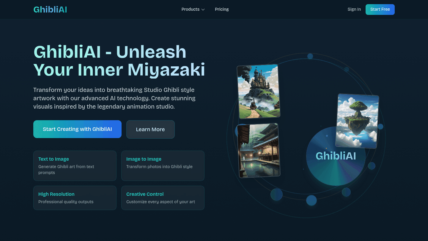 GhibliAI screenshot 1