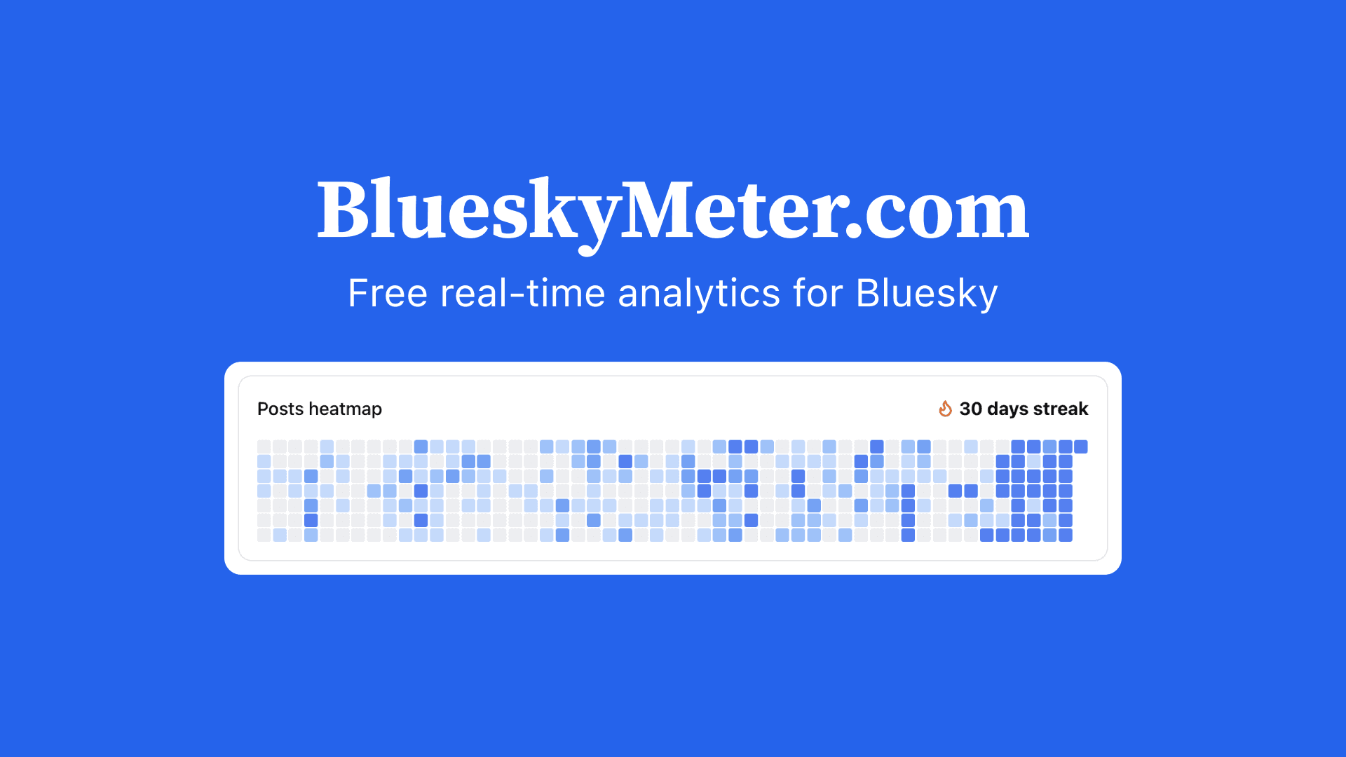 Bluesky Meter screenshot 1