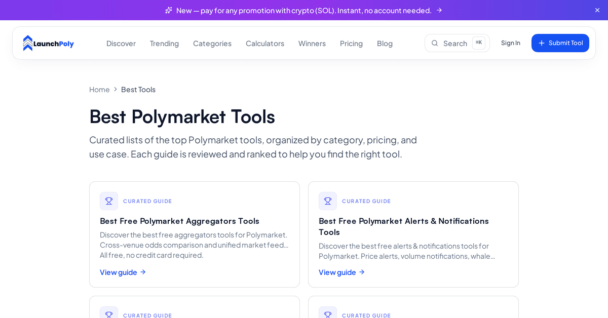 LaunchPoly screenshot 1
