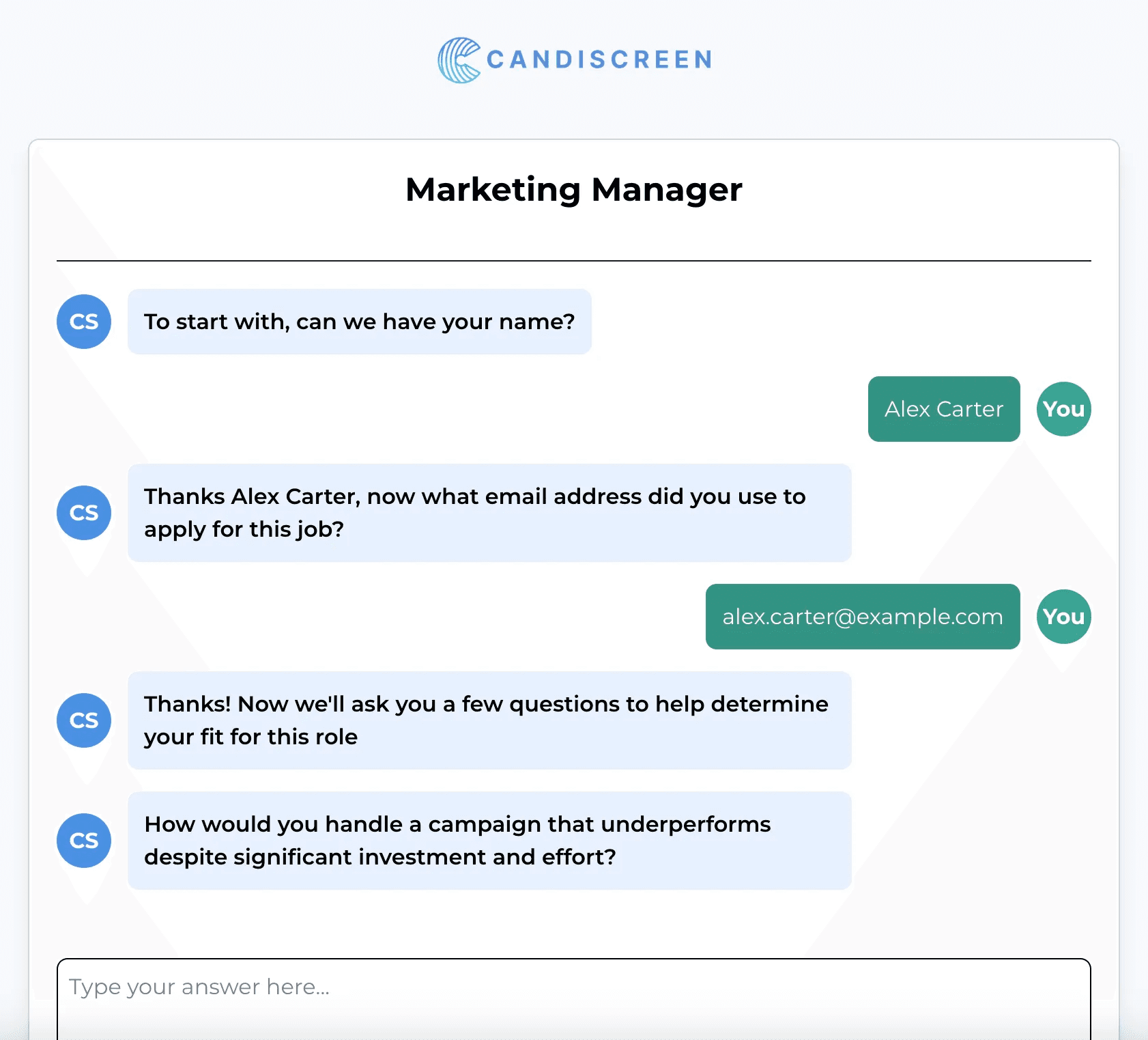 CandiScreen screenshot 1