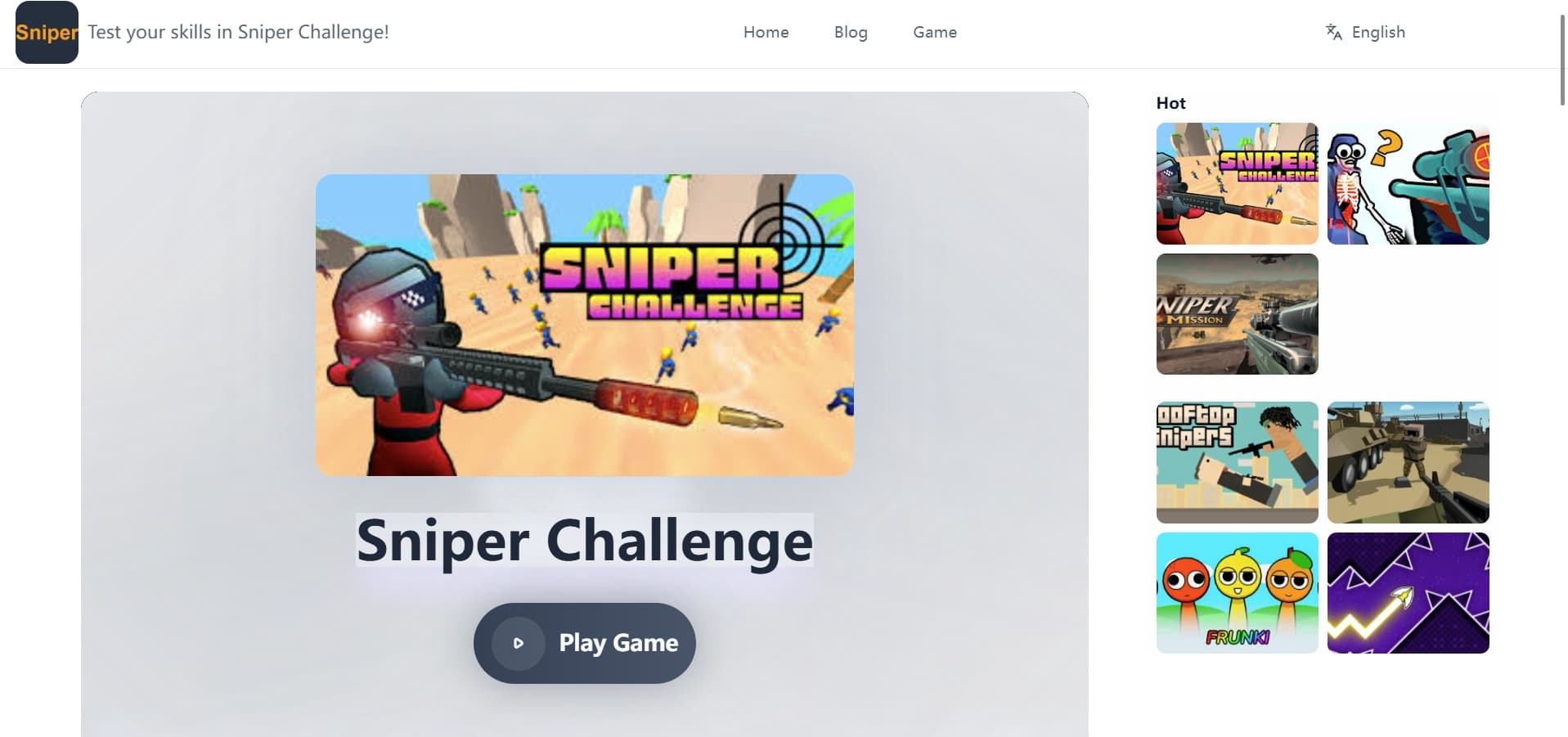 Sniper Challenge screenshot 1