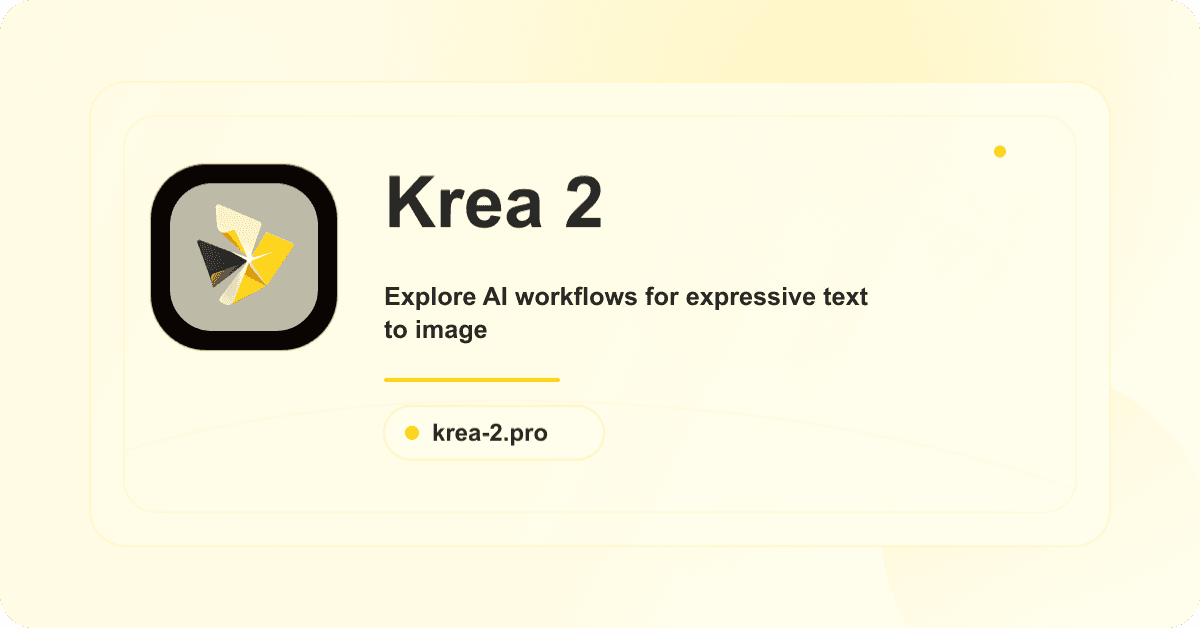 Krea 2 screenshot 1