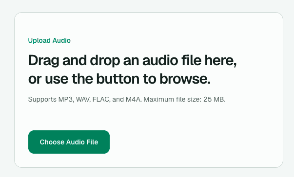 AudioCraft screenshot 1