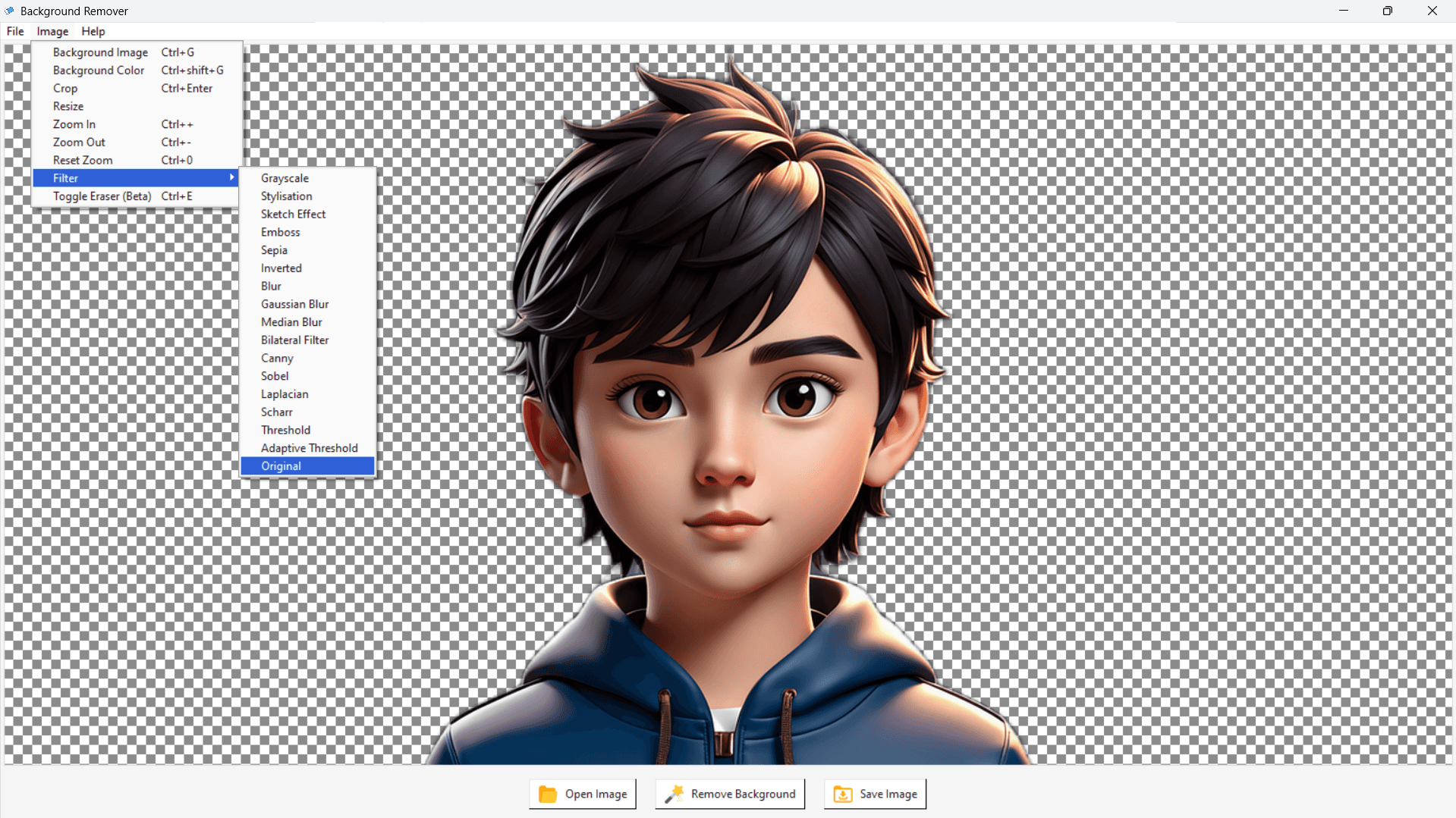 BG Remover offline screenshot 1