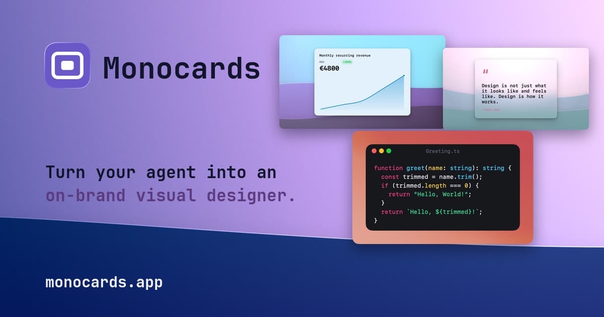 Monocards screenshot 1