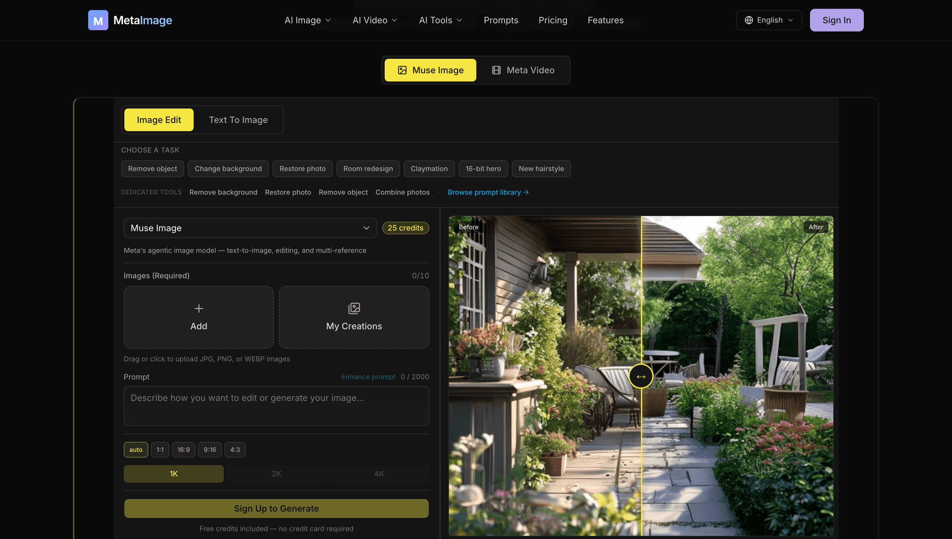 Meta Image screenshot 1