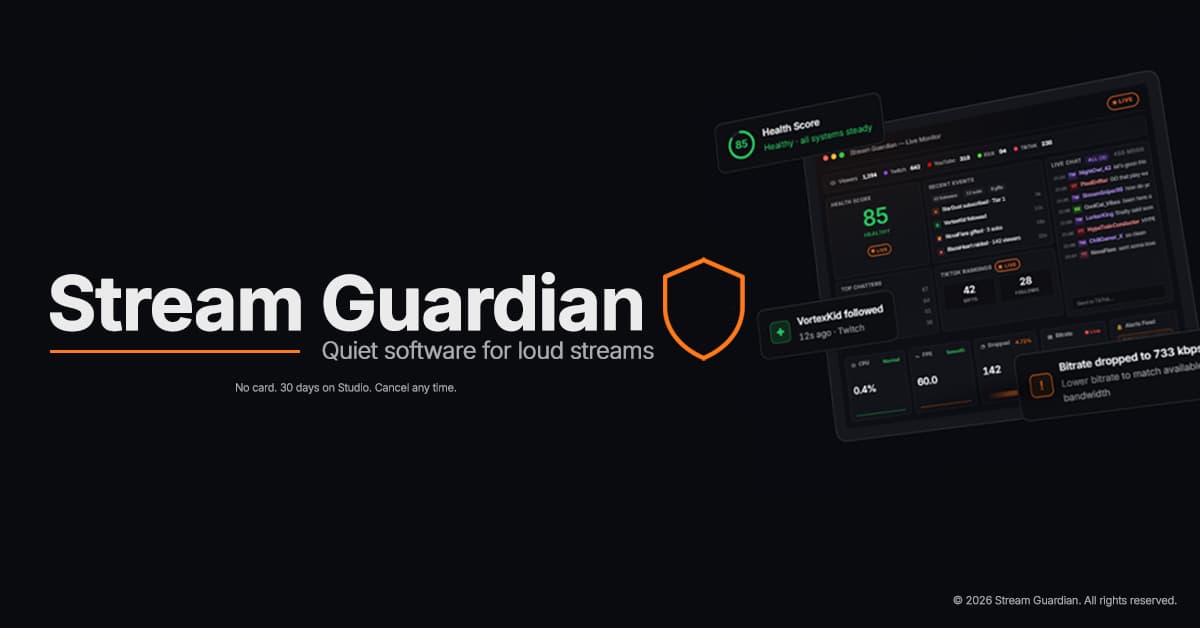 Stream Guardian screenshot 1