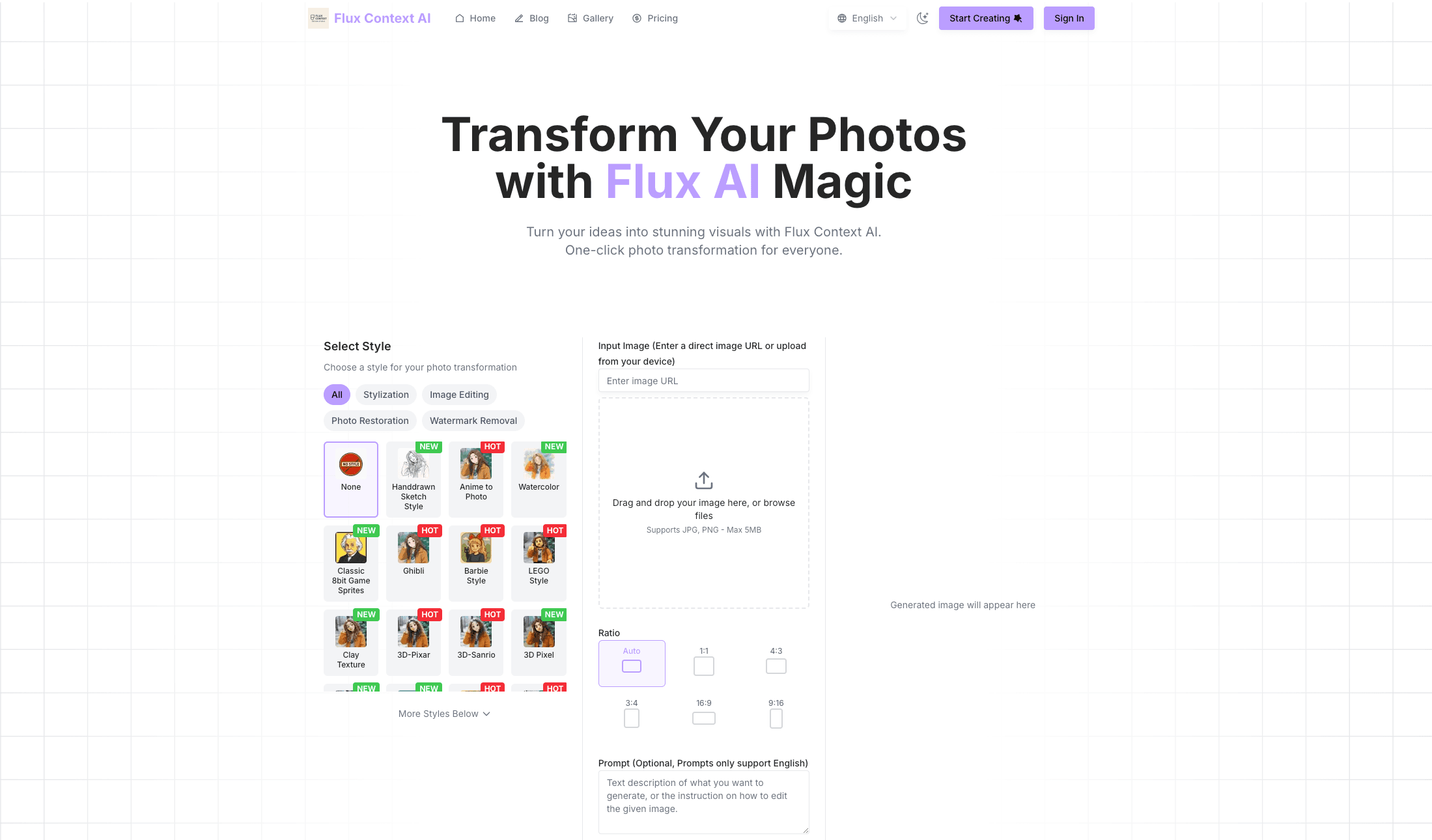 Flux Context AI screenshot 1