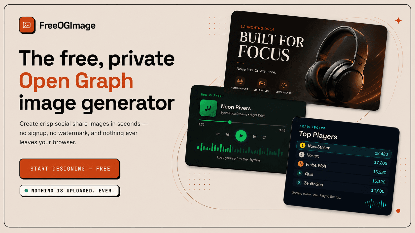 Free OG Image Generator screenshot 1