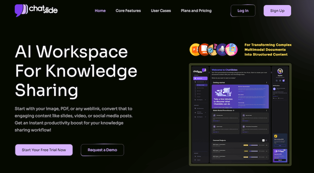 ChatSlide screenshot 1
