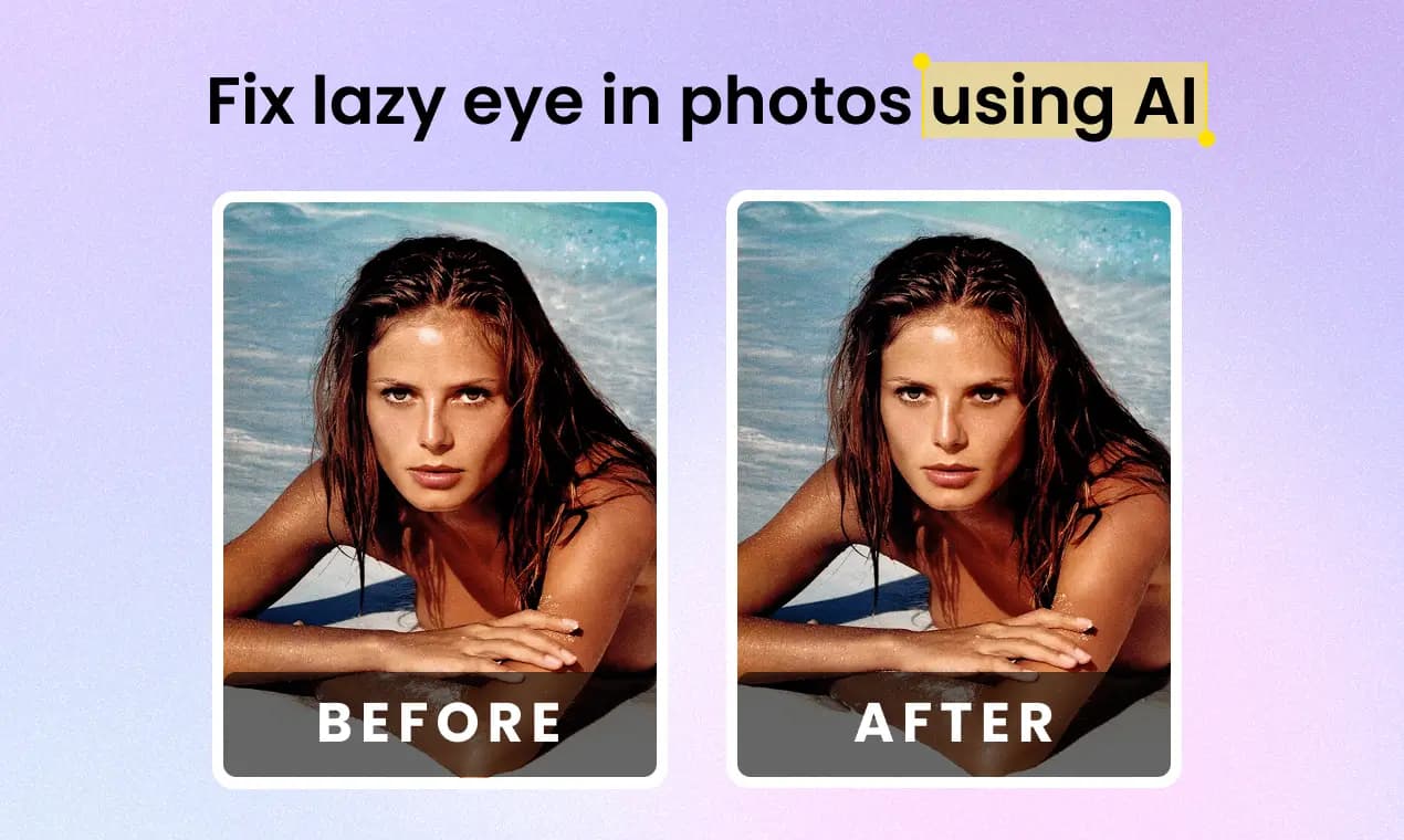 Lazyeyefix AI Photo Editor screenshot 1