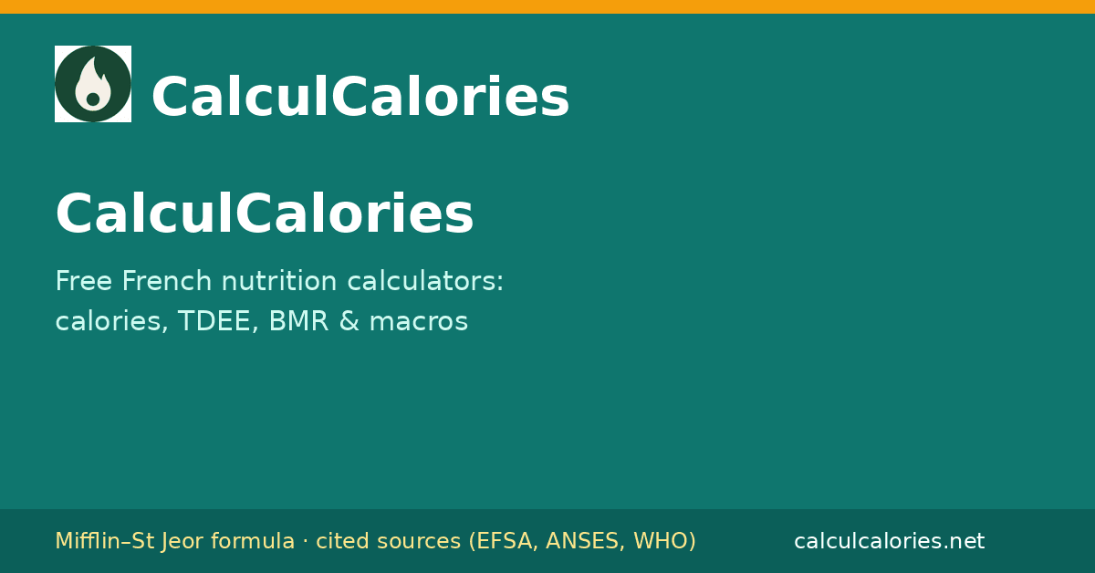 CalculCalories screenshot 1