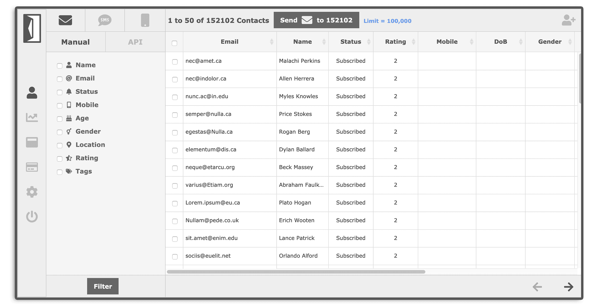SENDUNE screenshot 1