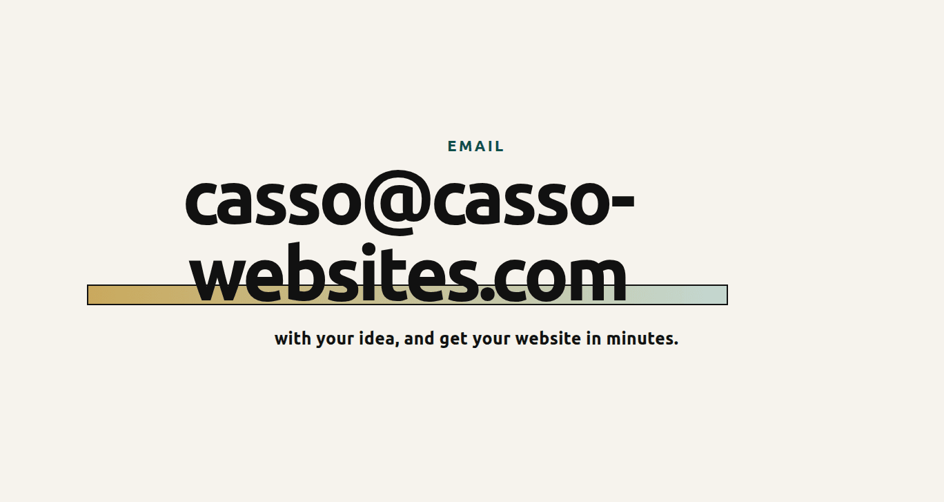 Casso Websites screenshot 1