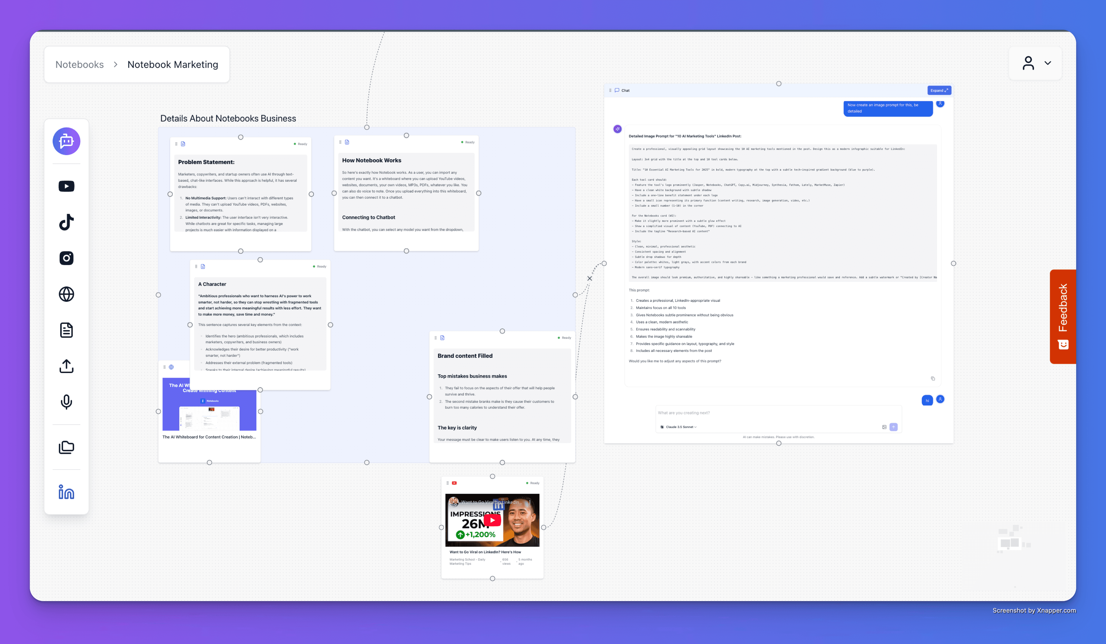 Notebooks screenshot 1
