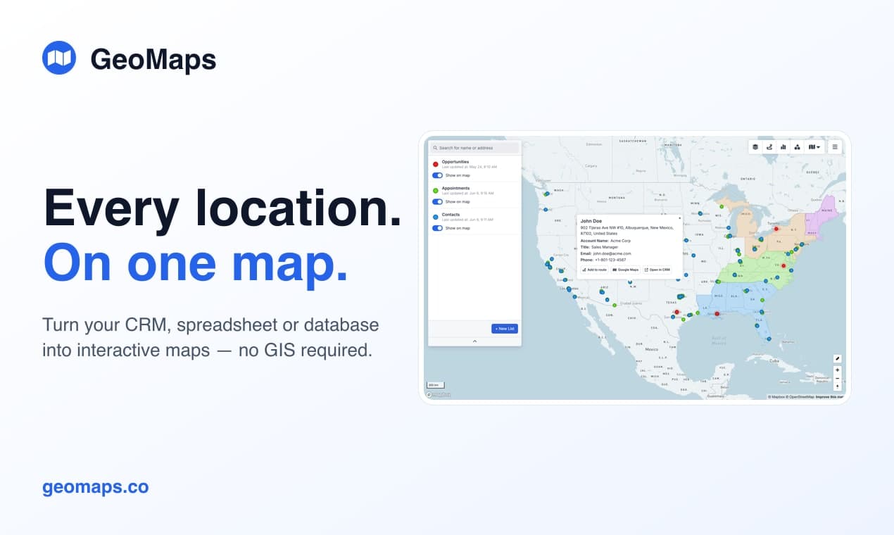 GeoMaps screenshot 1