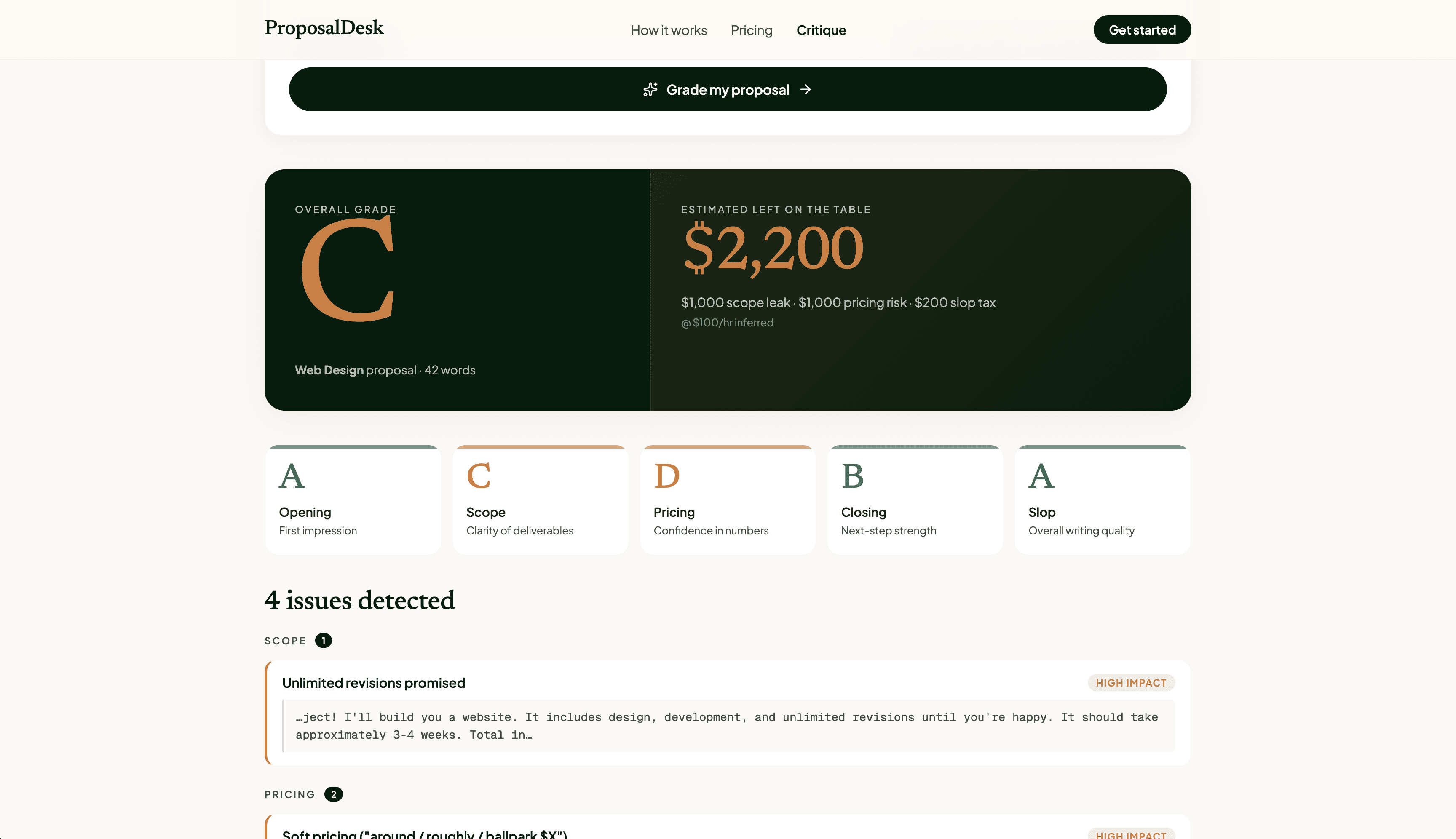 ProposalDesk screenshot 1