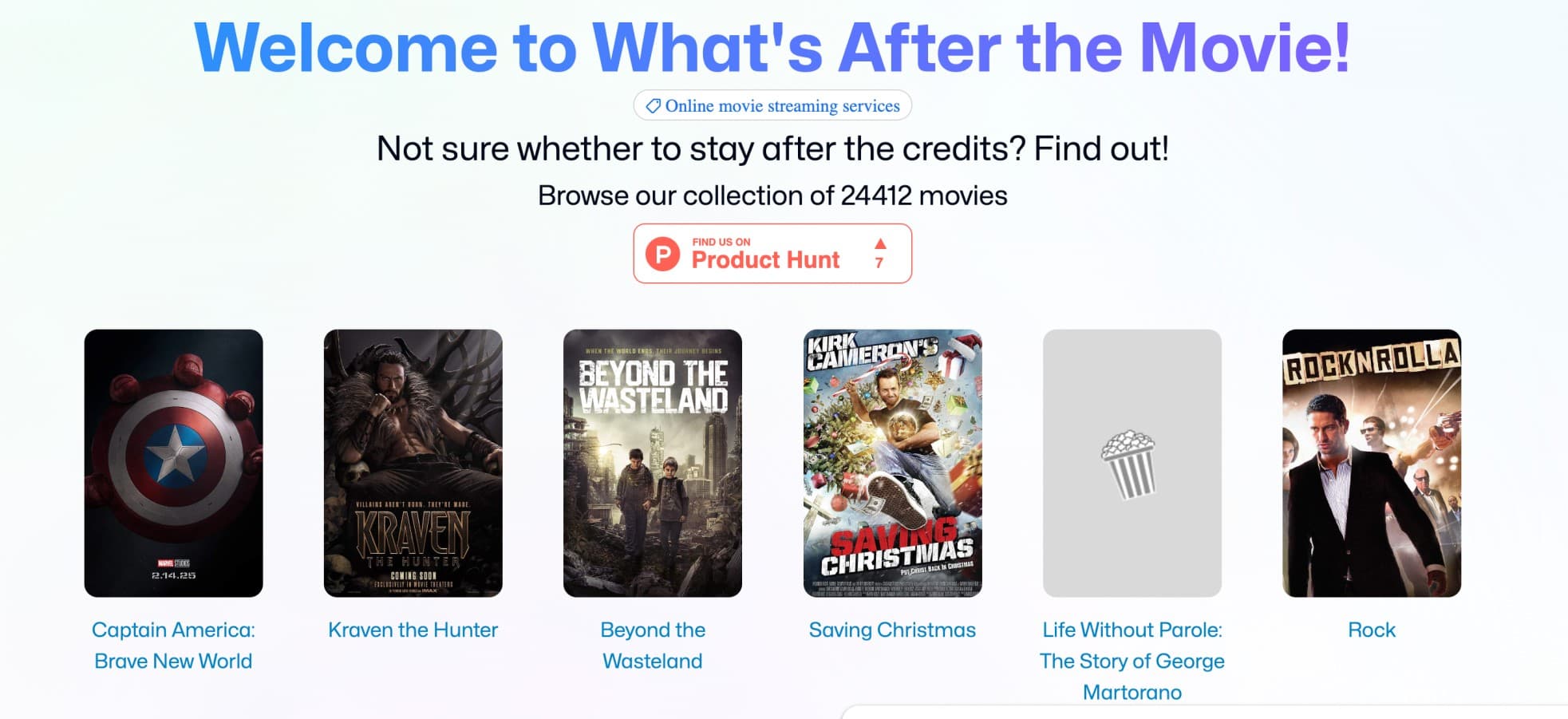 What's After the Movie? screenshot 1