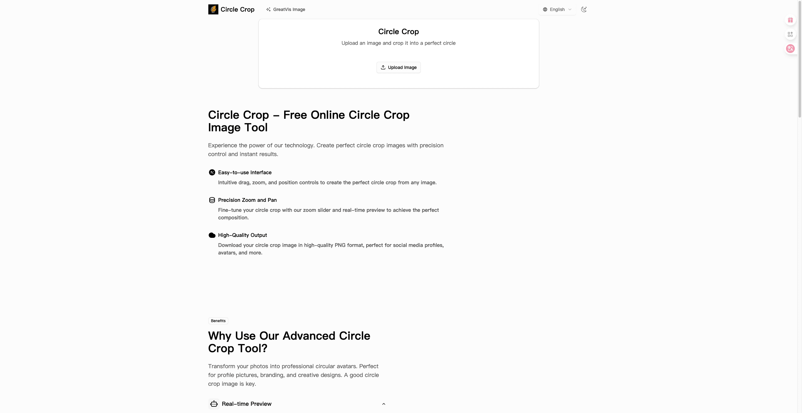 circle crop screenshot 1