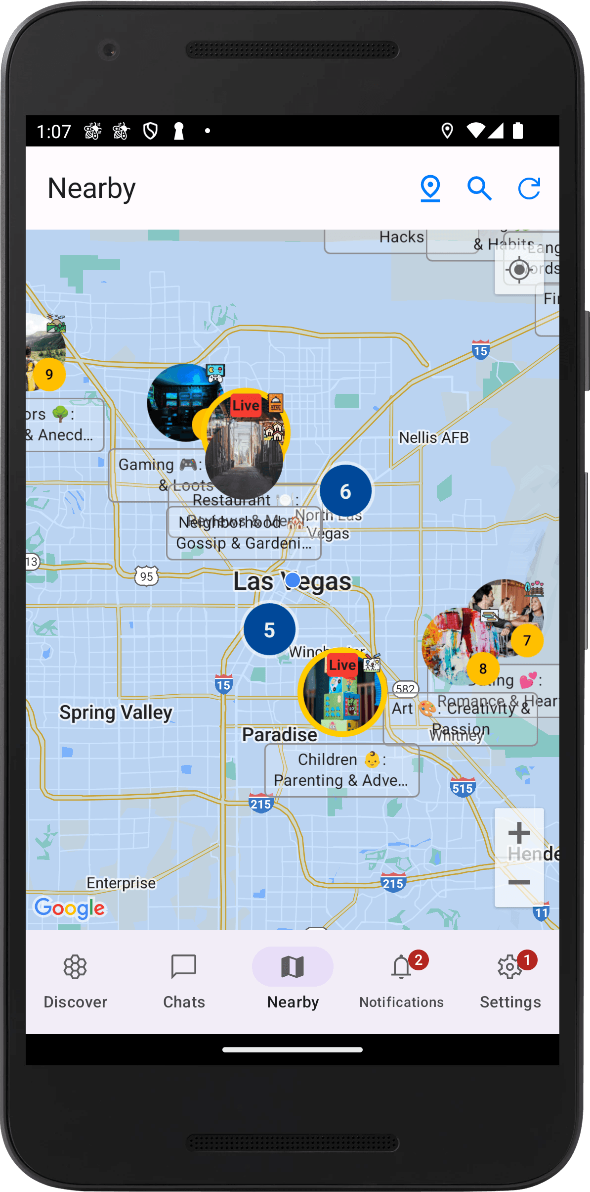 Beezle Social - Discover Local Events screenshot 1
