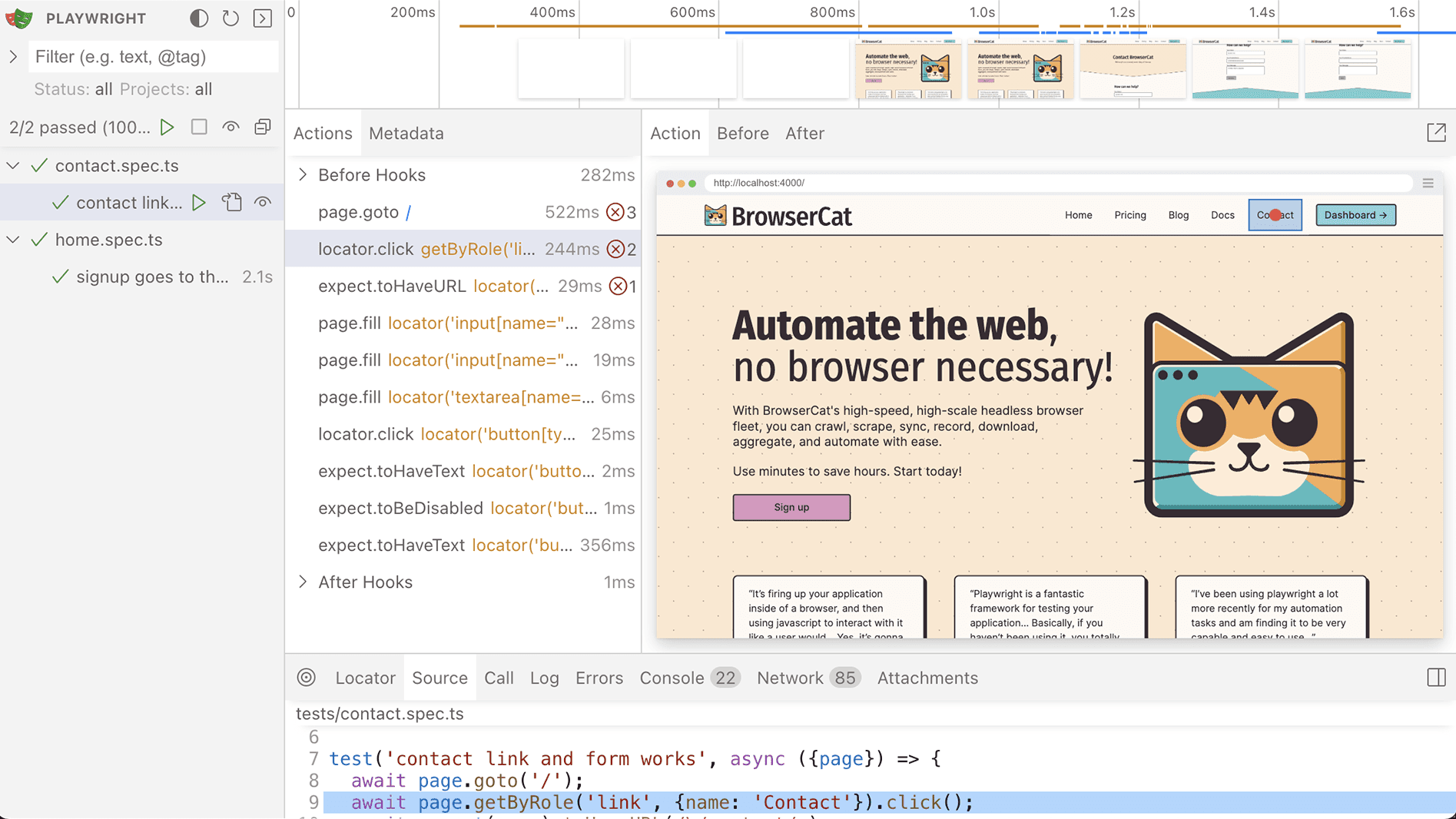BrowserCat   screenshot 1