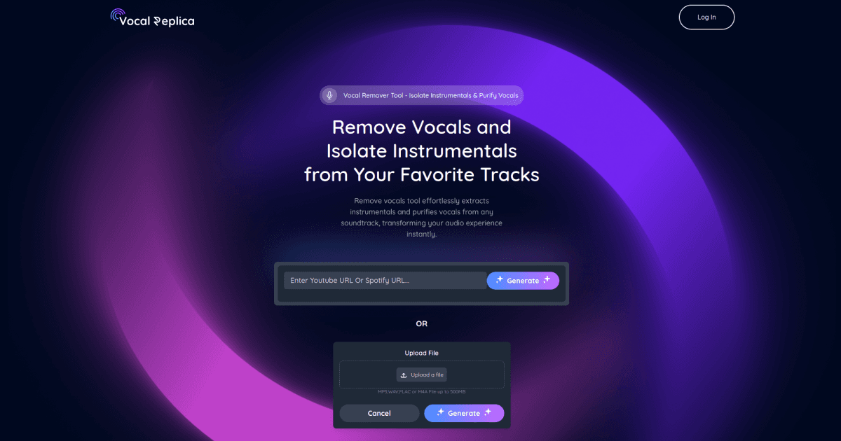 VocalReplica screenshot 1